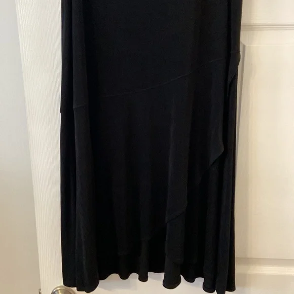 CHICO Maxi Skirt size 2 brand new with tag color black length 35” waist 30” - Picture 3 of 12
